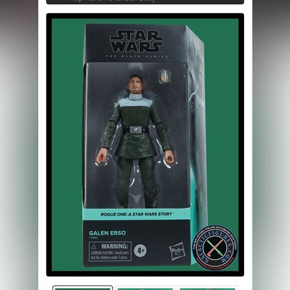 𝅺STAR Wars Galen Erso The Black Series Rouge 1 6” Action Figure Hasbro 2021 - Picture 1 of 5